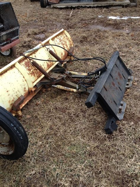 skid steer plow hydraulics|skid steer snow plow for sale.